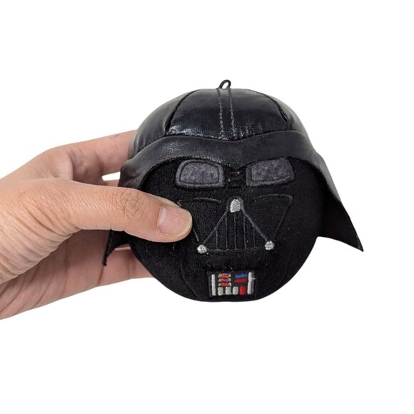 Lot of 4 Hallmark Star Wars Fluffballs Plush Chewbacca Darth Vader Finn Princess - Picture 5 of 6